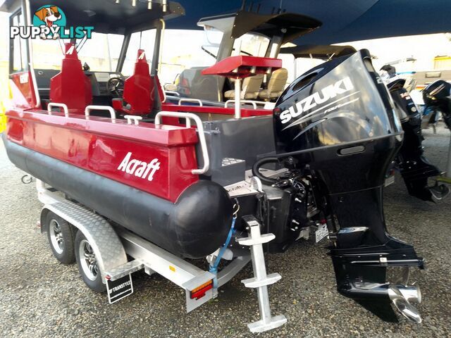 ACRAFT MARINE DEMO ALUMINIUM 625HT ADVANCED FORWARD CABIN- 200HP 4 STROKE SUZUKI AND TRAILER