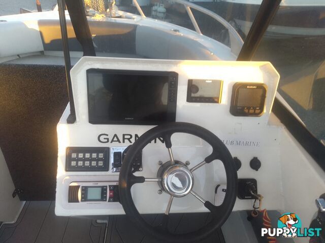 USED 2022 FORMOSA SRT PRO 565 CENTRE CONSOLE ON A 2022 DUNBIER DUAL AXLE TRAILER WITH A 2022 SUZUKI 4 STROKE 175HP OUTBOARD