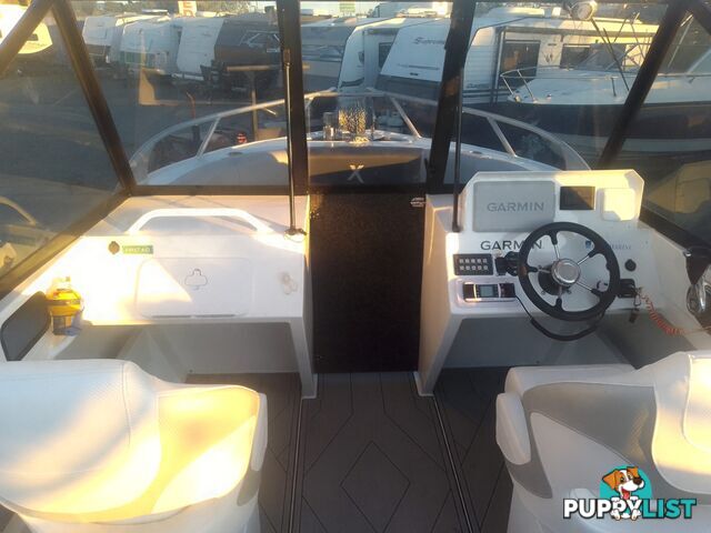 USED 2022 FORMOSA SRT PRO 565 CENTRE CONSOLE ON A 2022 DUNBIER DUAL AXLE TRAILER WITH A 2022 SUZUKI 4 STROKE 175HP OUTBOARD
