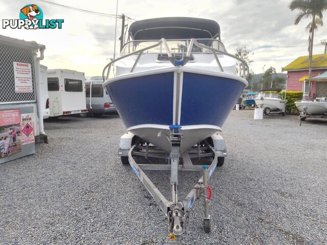 FORMOSA CLASSIC 520 HALF-CABIN - 90HP SUZUKI 4 STROKE - REDCO TRAILER