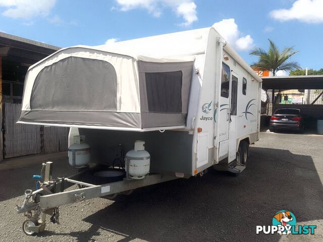 2007 JAYCO EXPANDA OUTBACK SEMI OFF ROAD DUAL AXLE CARAVAN