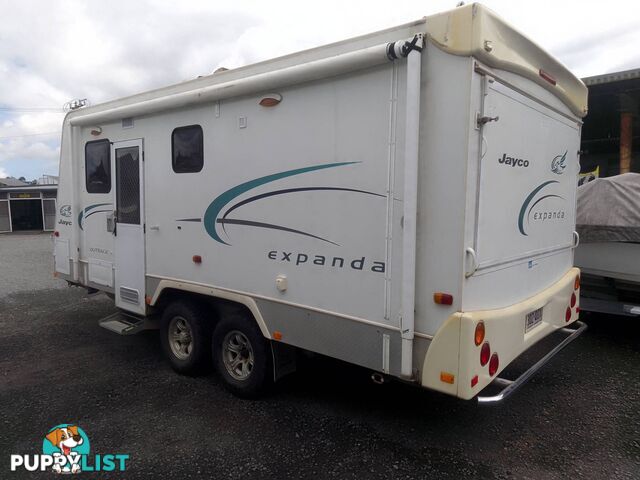 2007 JAYCO EXPANDA OUTBACK SEMI OFF ROAD DUAL AXLE CARAVAN