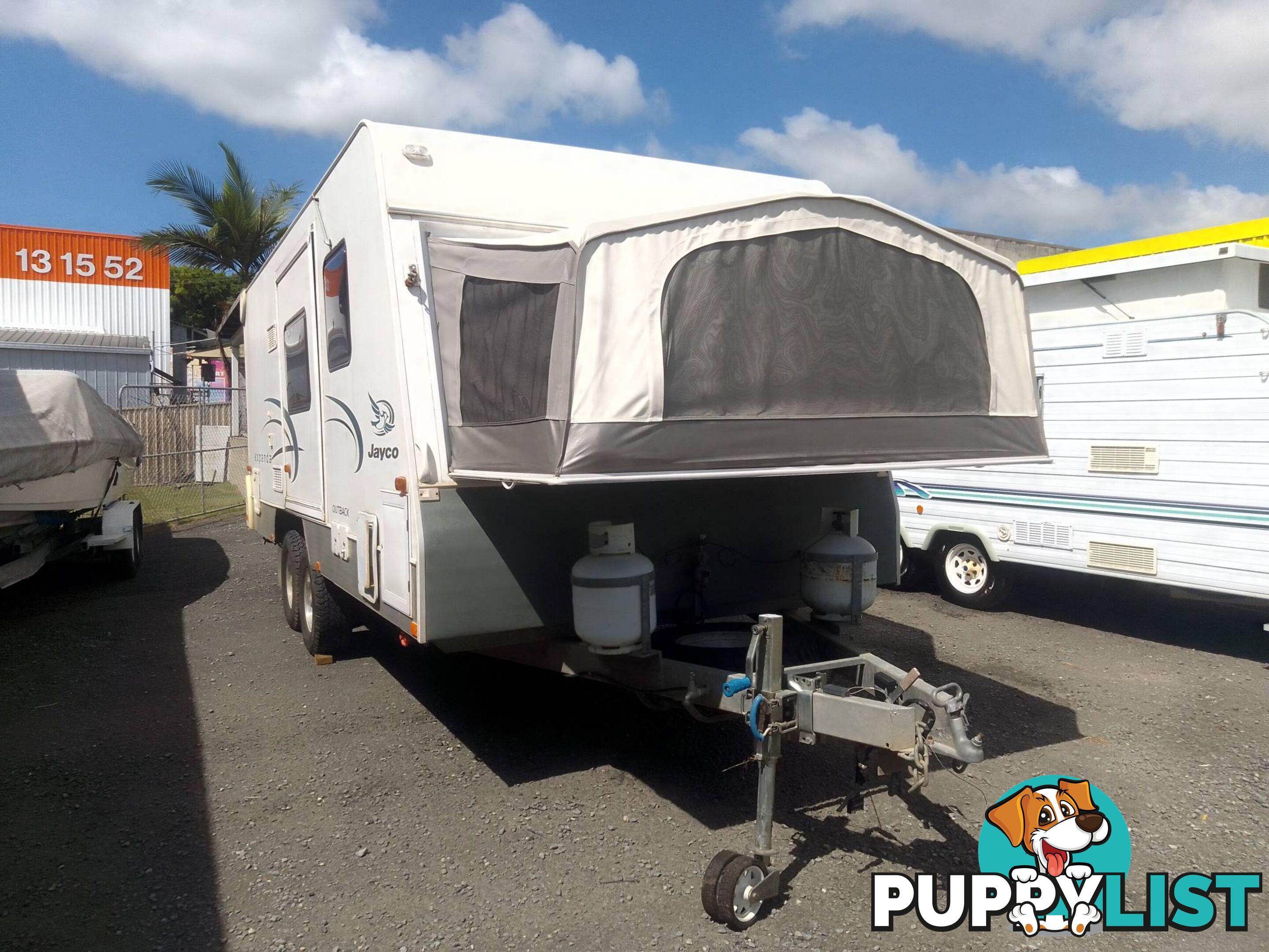 2007 JAYCO EXPANDA OUTBACK SEMI OFF ROAD DUAL AXLE CARAVAN