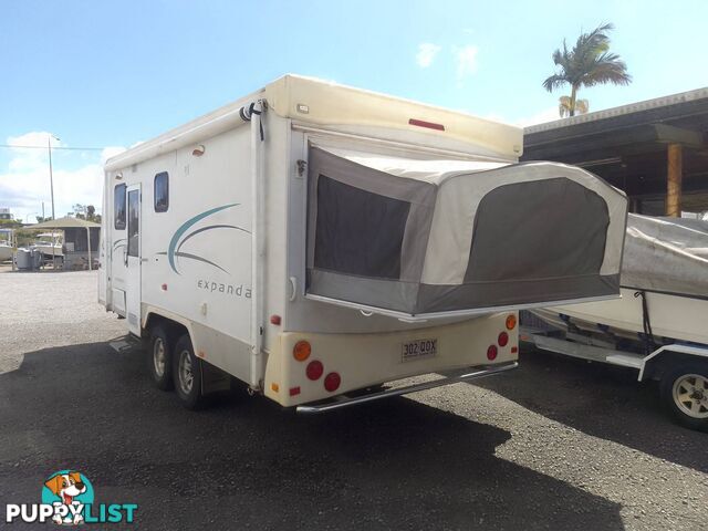 2007 JAYCO EXPANDA OUTBACK SEMI OFF ROAD DUAL AXLE CARAVAN