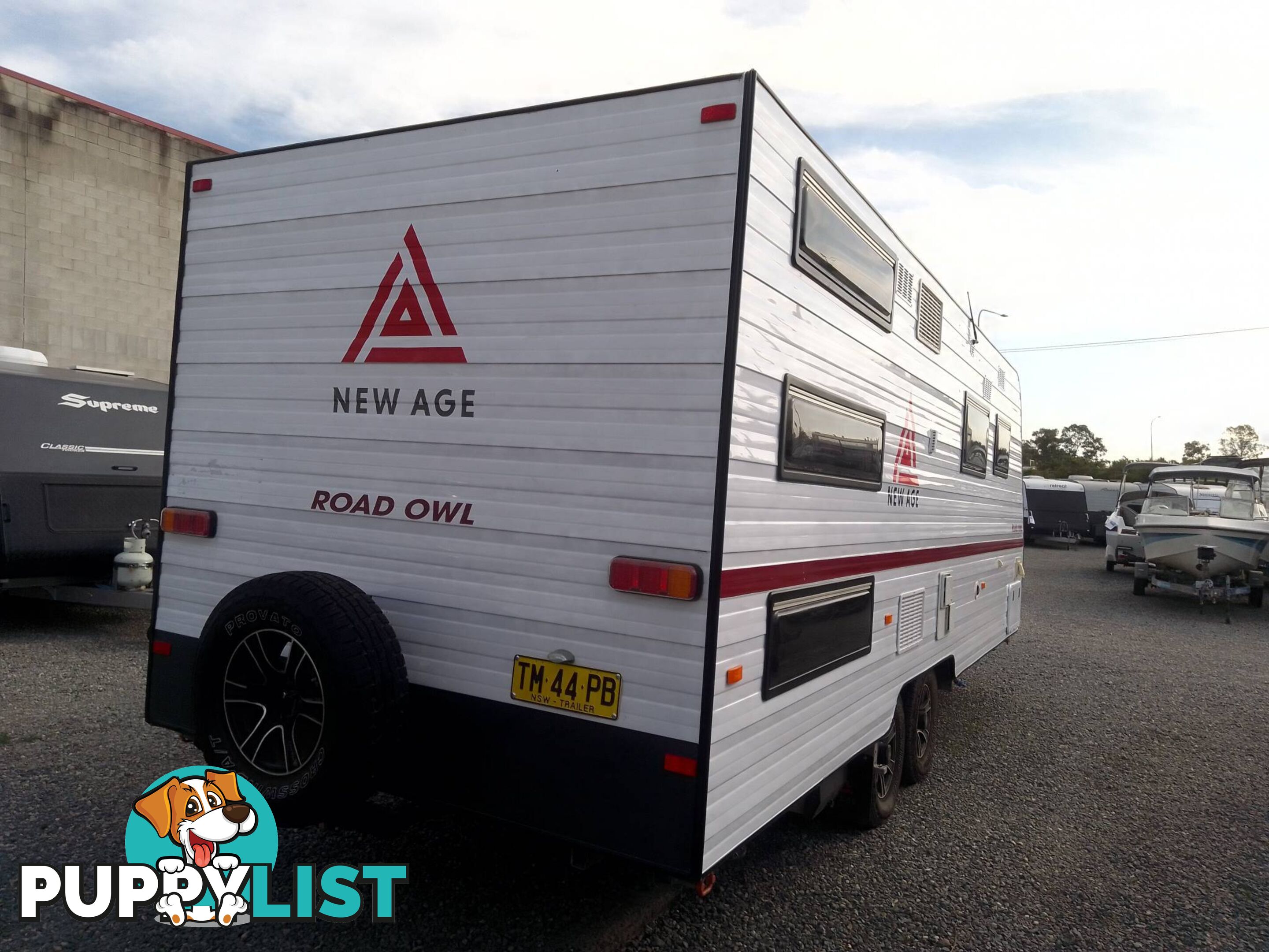 2011 NEW AGE RO21BE COMFORT 21FT TOURING CARAVAN