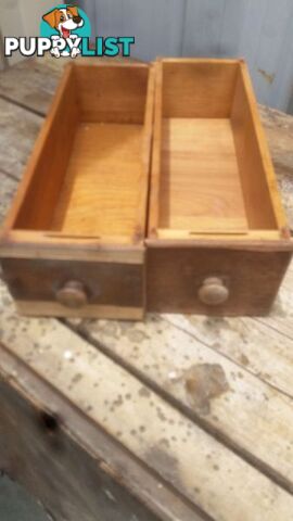 2 x SEWING MACHINE DRAWERS