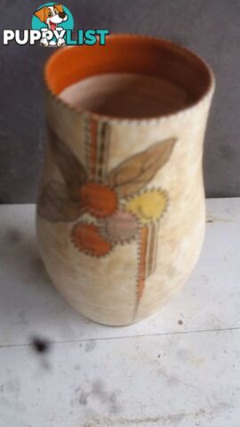 VINTAGE POTTERY VASE ENGLAND