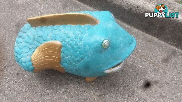 LARGE CERAMIC FISH