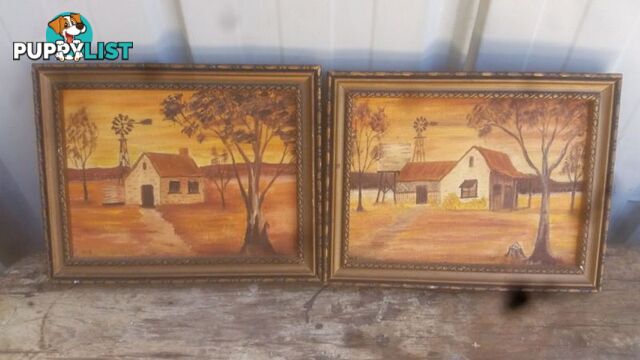 3 x ORIGINAL PAINTINGS