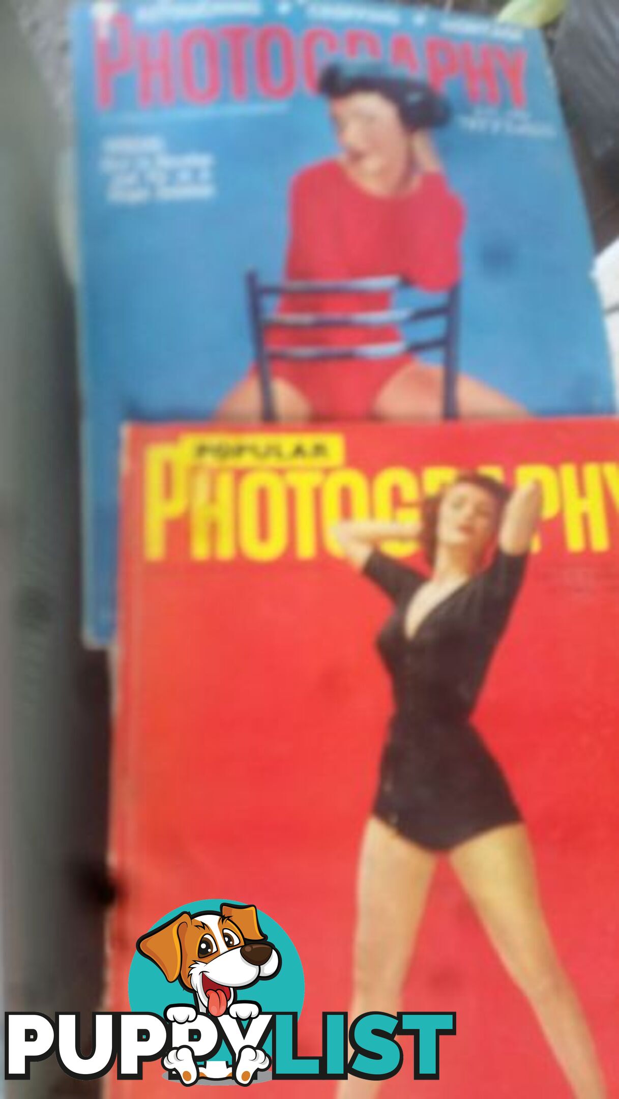 4 x PHOTO MAGS 1950S