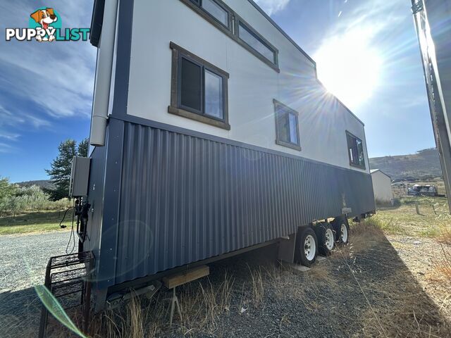 Tiny Home 8m by 2.4m insulated, lock up, plug and play electrical fit off