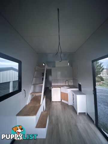 Tiny Home 8m by 2.4m insulated, lock up, plug and play electrical fit off