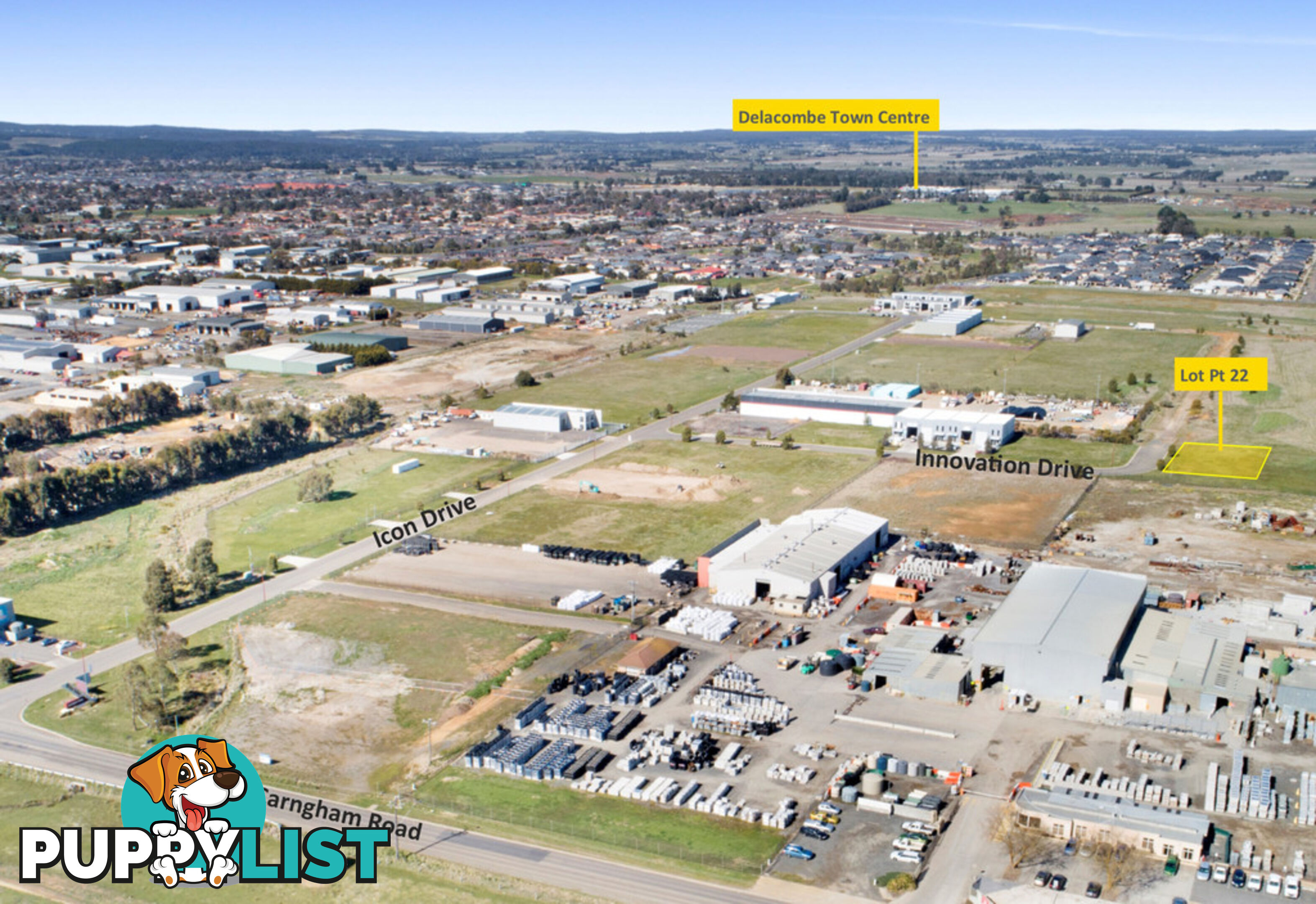 12 (Pt Lot 22) Innovation Drive DELACOMBE VIC 3356