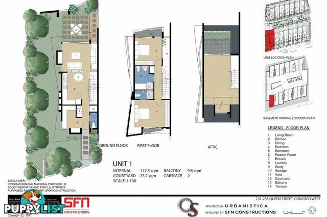 QS Townhouse 231-235 Queen Street Concord West NSW 2138