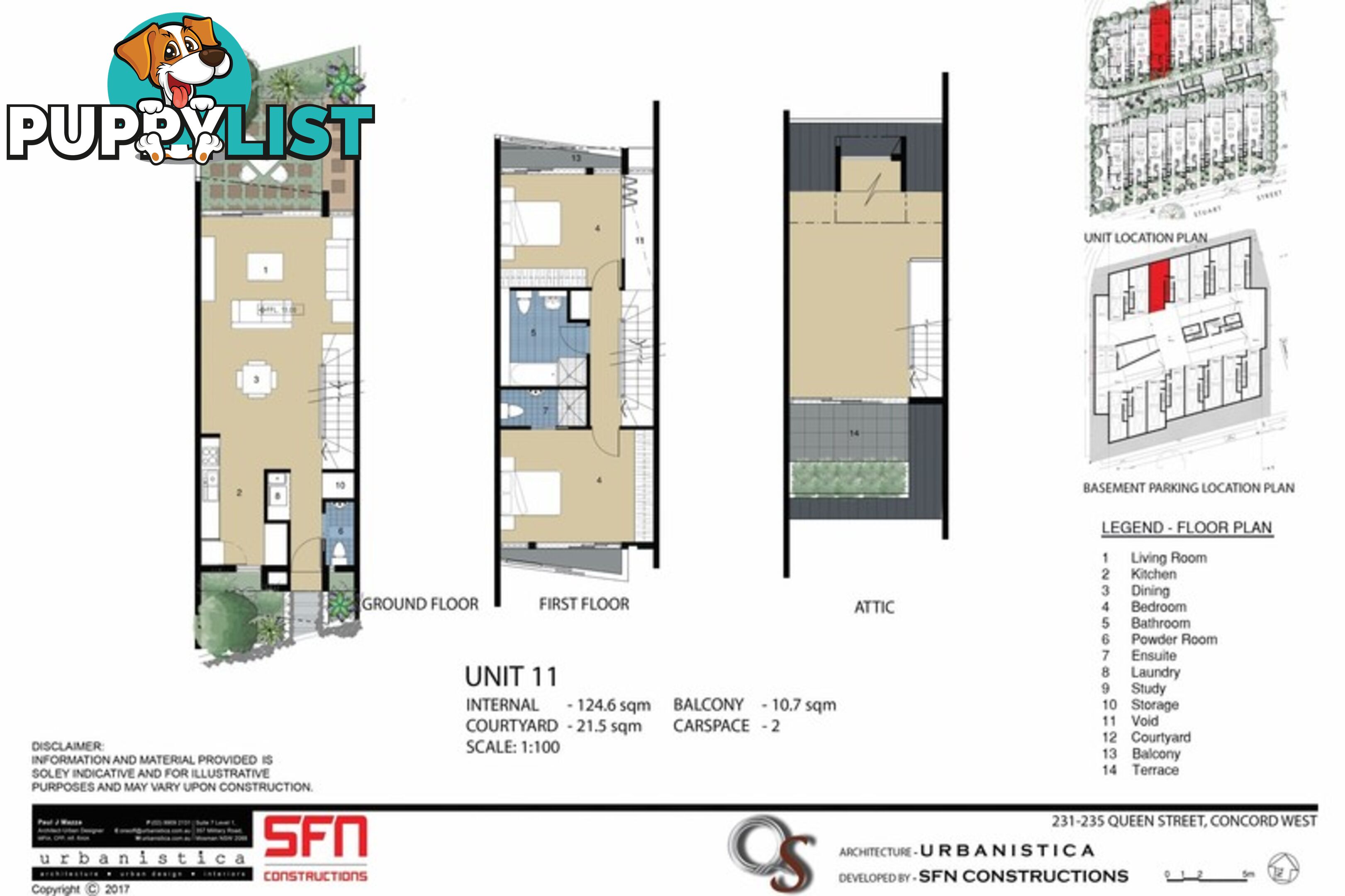 QS Townhouse 231-235 Queen Street Concord West NSW 2138