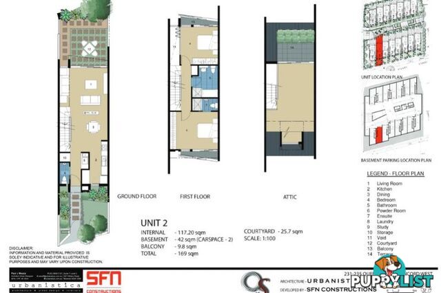 QS Townhouse 231-235 Queen Street Concord West NSW 2138
