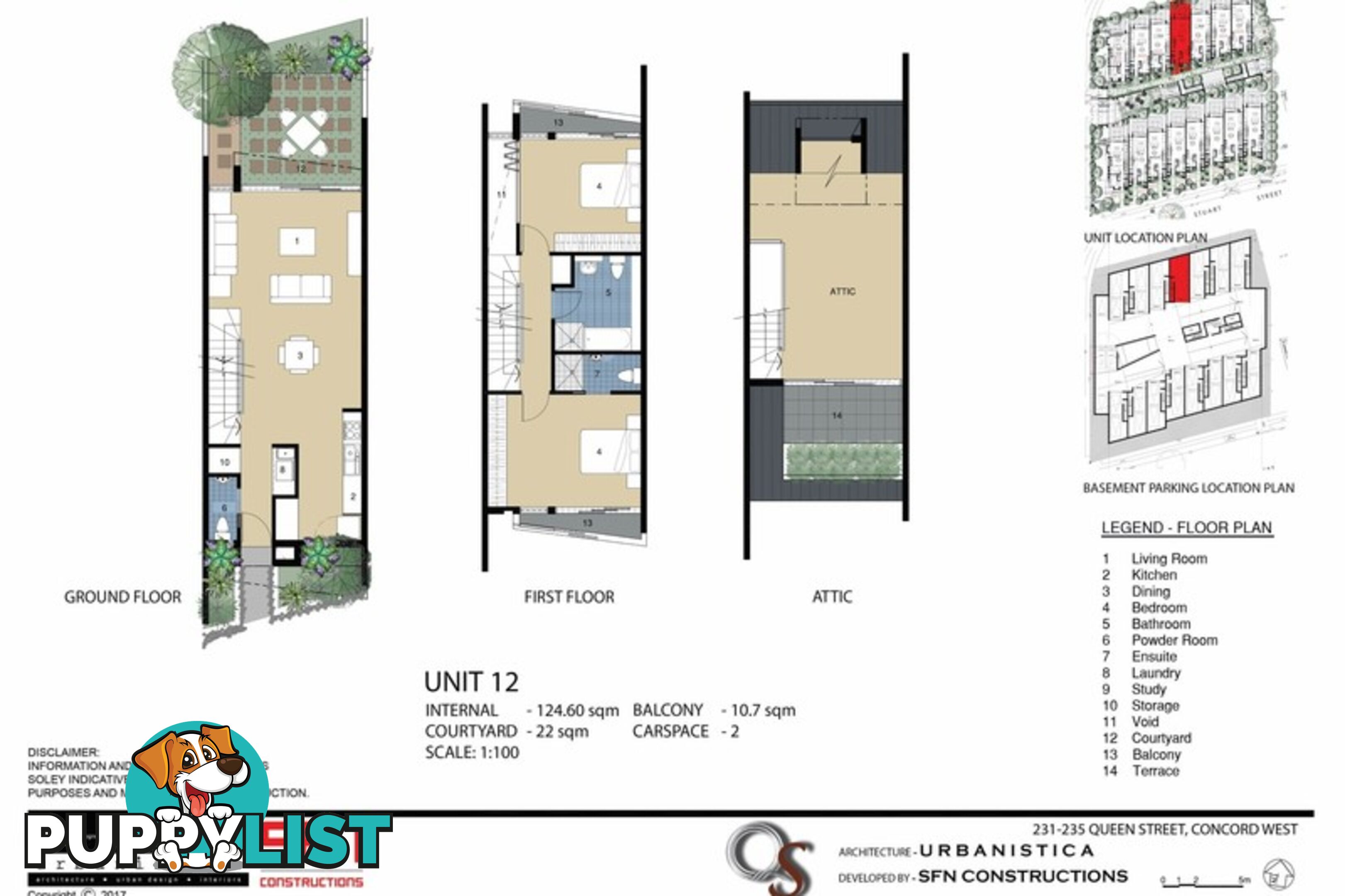 QS Townhouse 231-235 Queen Street Concord West NSW 2138