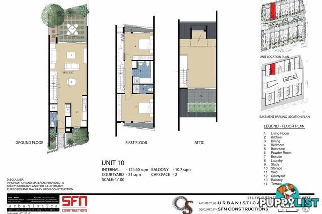 QS Townhouse 231-235 Queen Street Concord West NSW 2138