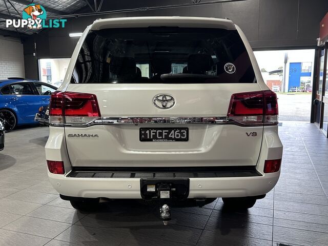 2017 TOYOTA LANDCRUISER  VDJ200R SAHARA AUTOMATIC WAGON