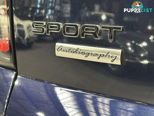 2018 LAND ROVER RANGE ROVER SPORT  2019 L494 19.5MY AUTOBIOGRAPHY DYNAMIC AUTOMATIC WAGON