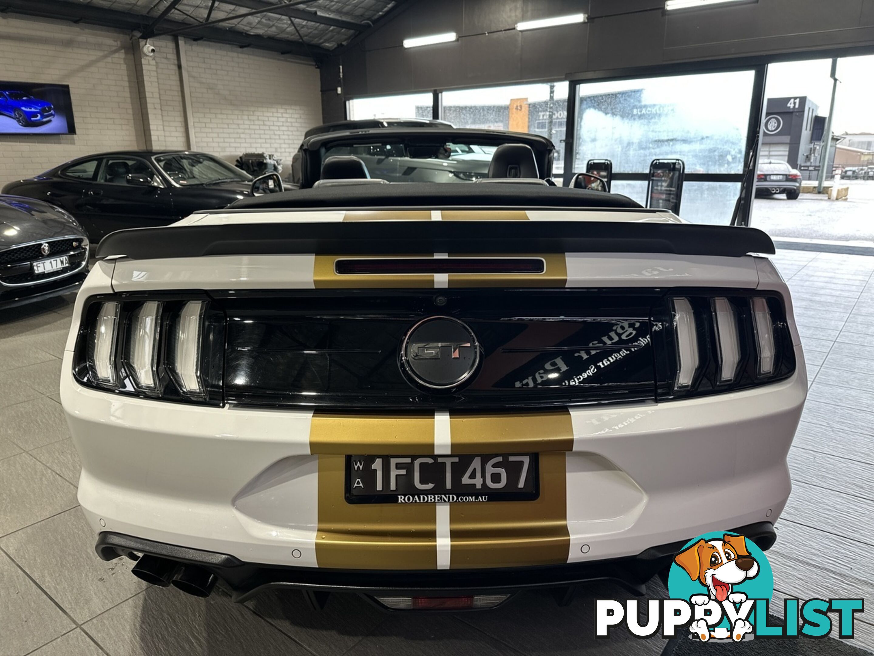 2018 FORD MUSTANG  FN 2019MY GT AUTOMATIC CONVERTIBLE