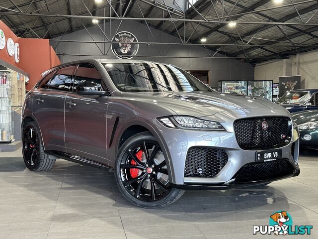 2019 JAGUAR F-PACE  X761 20MY SVR AUTOMATIC WAGON