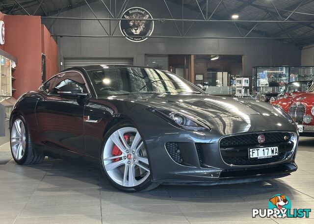 2016 JAGUAR F-TYPE  X152 17MY S AUTOMATIC COUPE COUPE