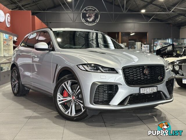 2022 JAGUAR F-PACE  X761 22MY SVR AUTOMATIC WAGON