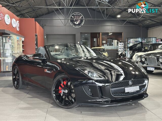 2013 JAGUAR F-TYPE  X152 14MY AUTOMATIC CONVERTIBLE