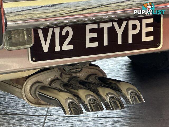 1972 JAGUAR E-TYPE  1971 SERIES 3 22 COUPE