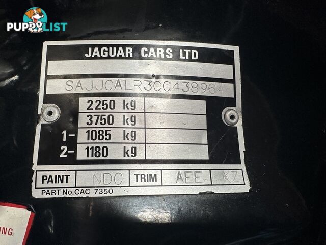1986 JAGUAR XJ6  SERIES III SOVEREIGN SEDAN