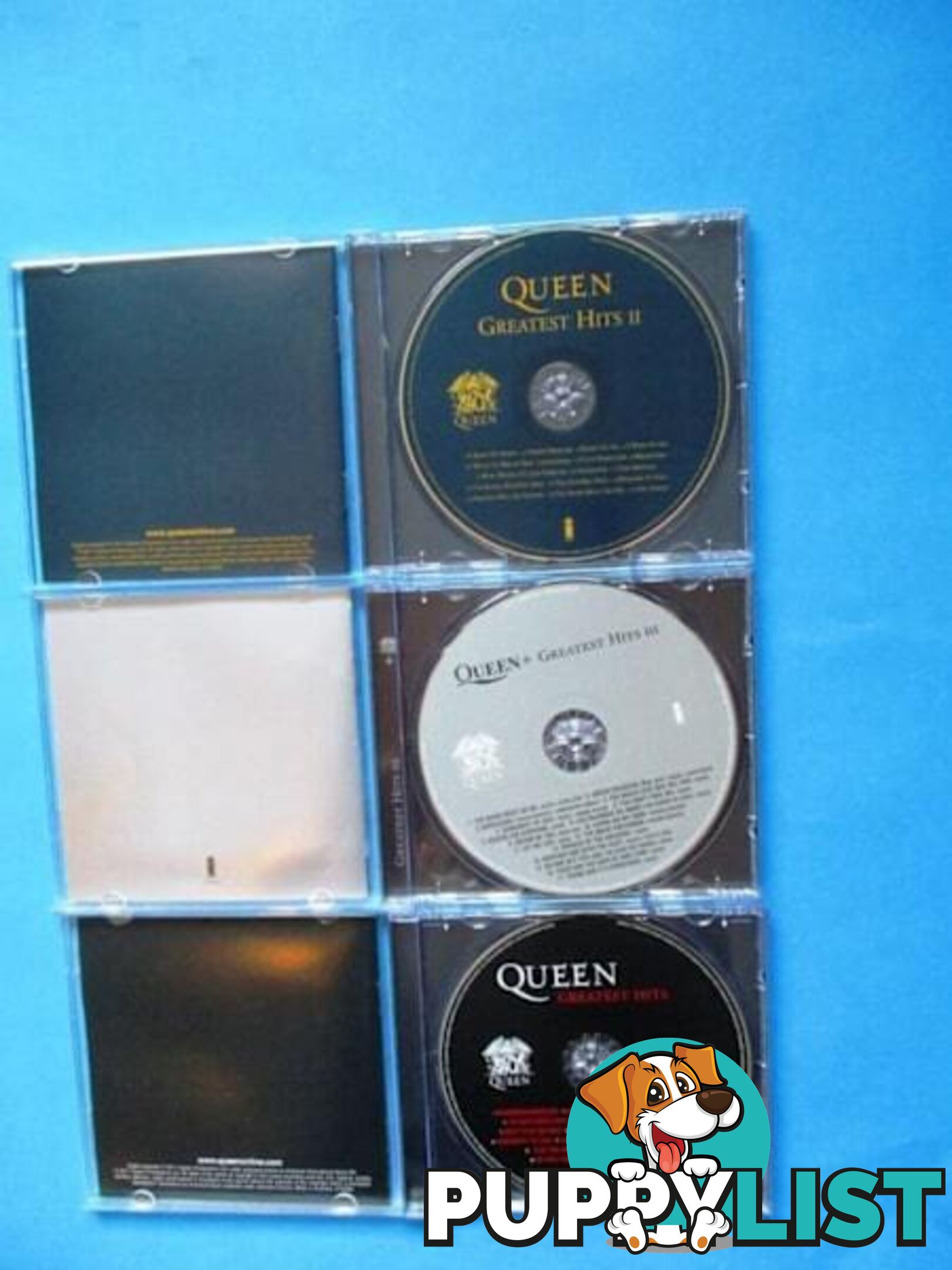 Queens Greatest Hits Platinum Collection VOL 1 2 3 Mint Cond-Woodcroft