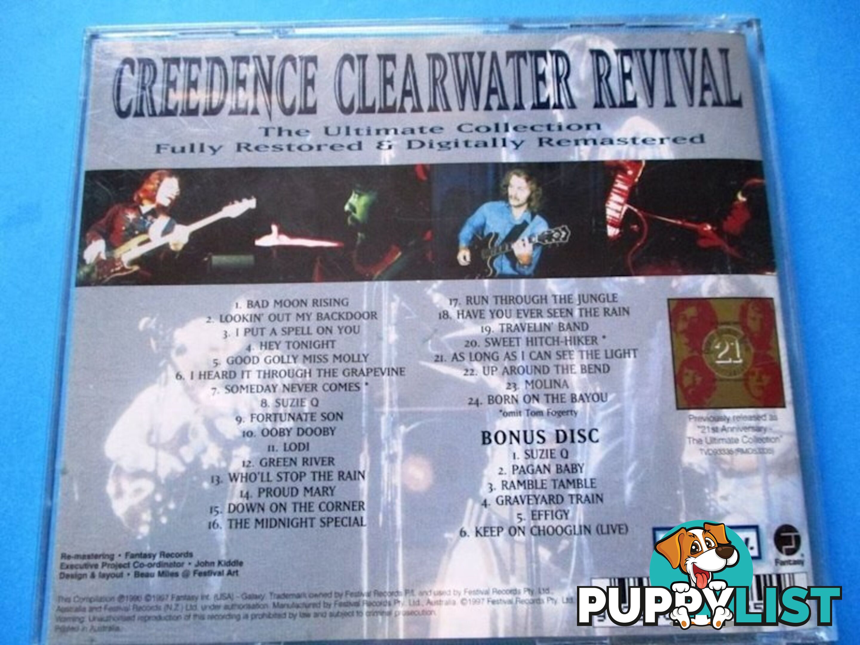 Creedence Clearwater Rivival-The Ultimate Collection 2 Discs Mint Condition