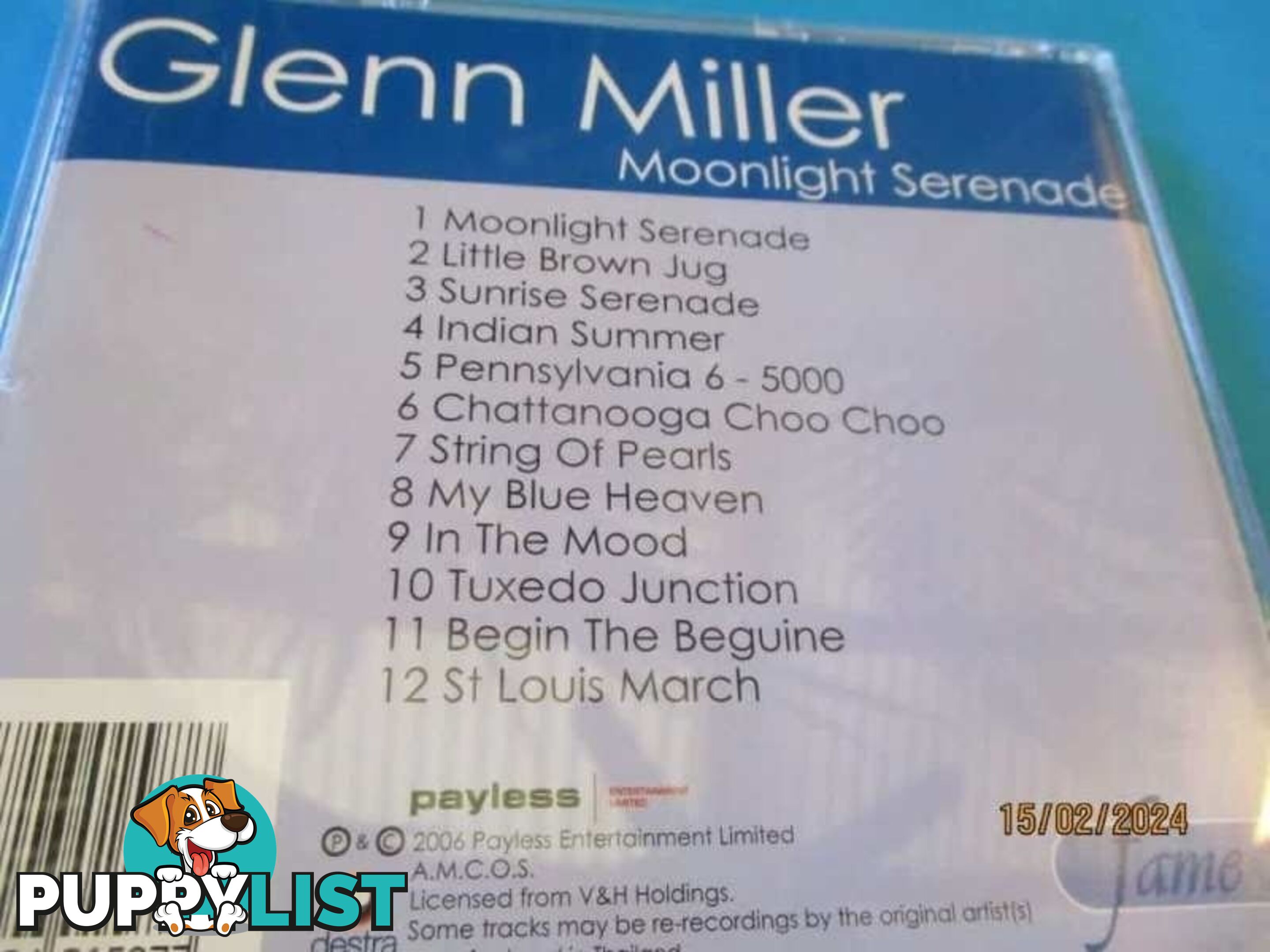 Glenn Miller Cd Collection Mint Condition $5ea-Woodcroft