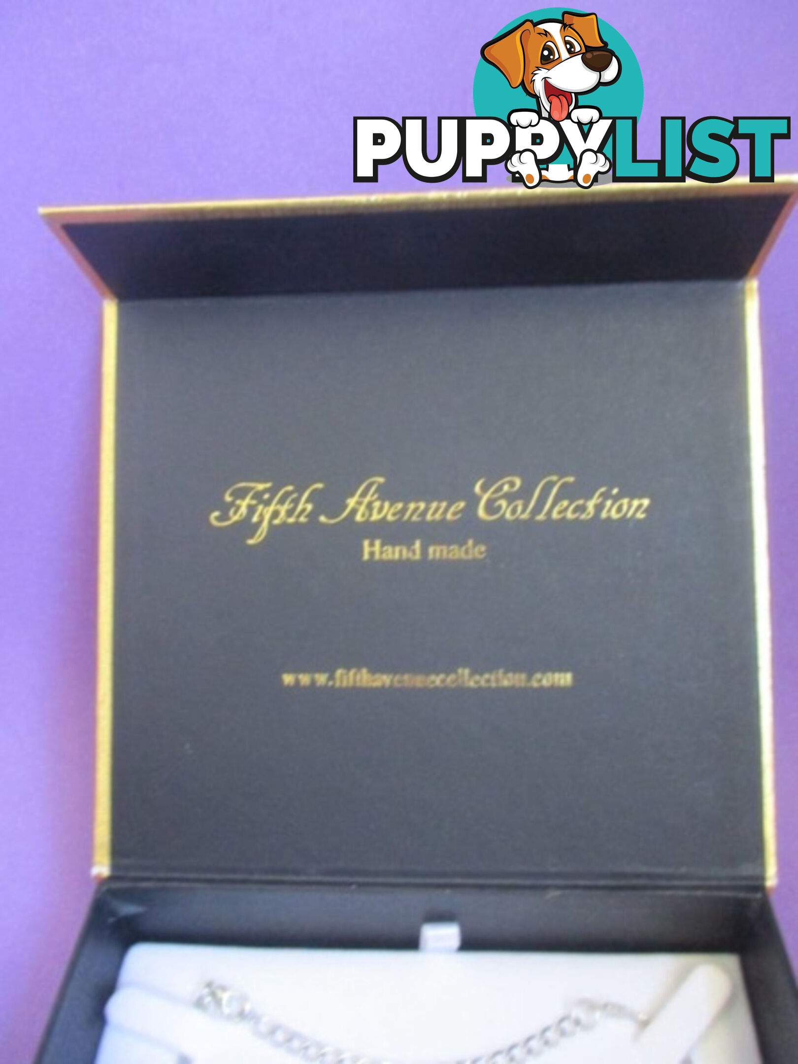 Womens Jewelry Necklace & Clip On Earrings Fifth Ave Collection-NEW