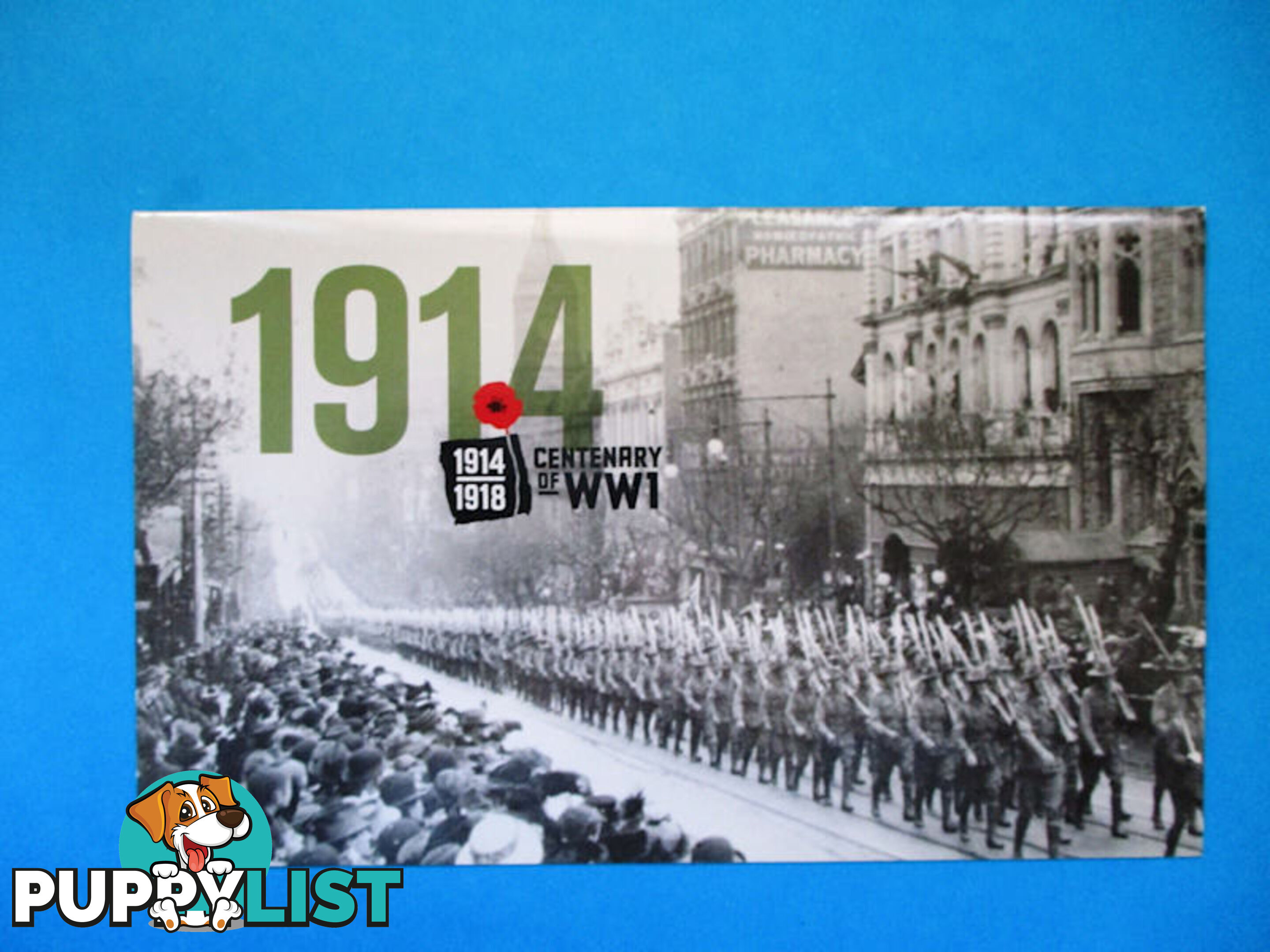 Stamp Booklet-1914 Centenary Of WW1-Woodcroft