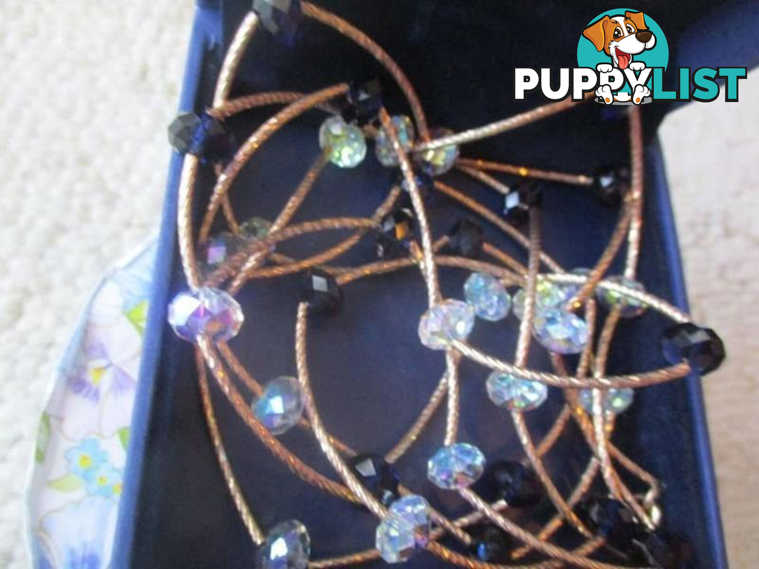 New Swarovski Crystal Bead Necklace-Woodcroft