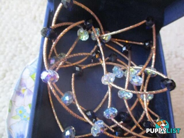 New Swarovski Crystal Bead Necklace-Woodcroft