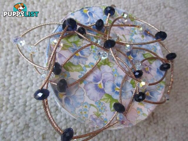 New Swarovski Crystal Bead Necklace-Woodcroft