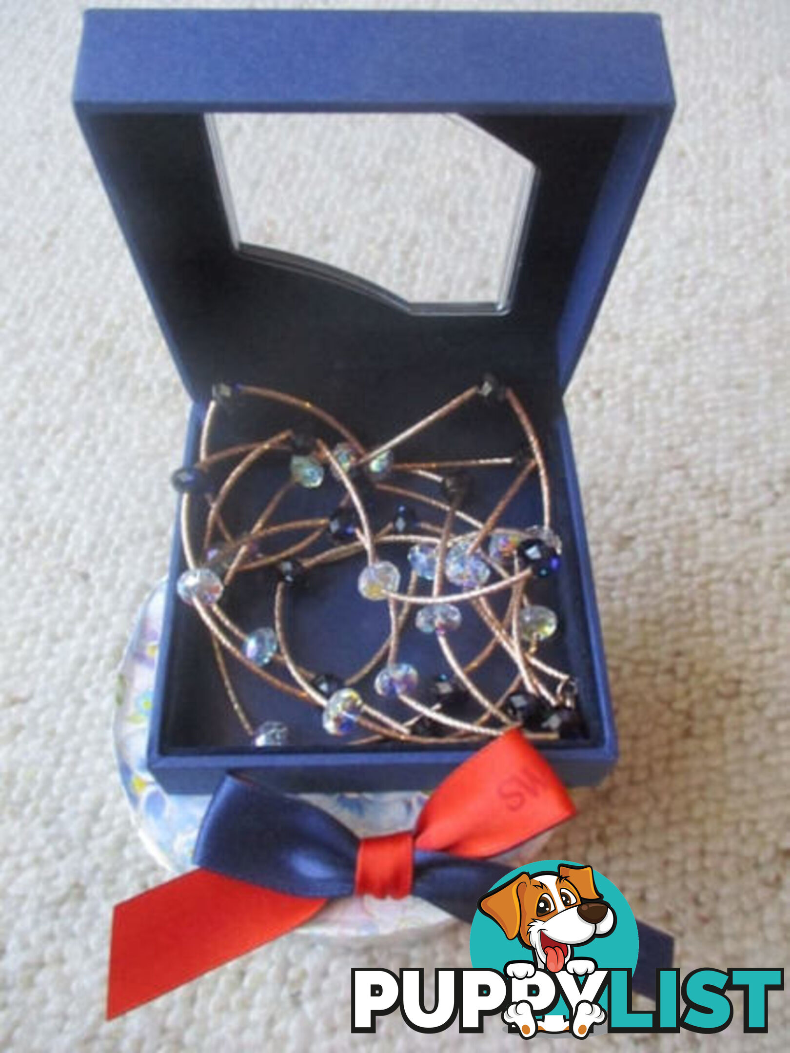 New Swarovski Crystal Bead Necklace-Woodcroft