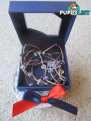 New Swarovski Crystal Bead Necklace-Woodcroft