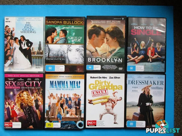 Assorted Dvds- $2ea Woodcroft Or Clarence Gardens Lot 6