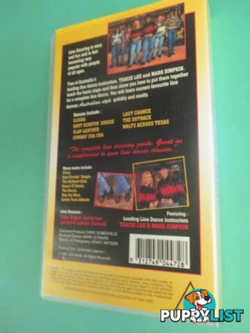 VHS Line Dancing Cassettes New & Preowned $10 For Both-Woodcroft