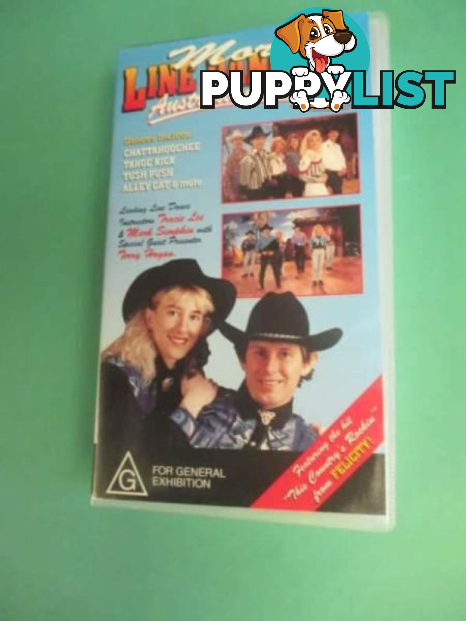 VHS Line Dancing Cassettes New & Preowned $10 For Both-Woodcroft