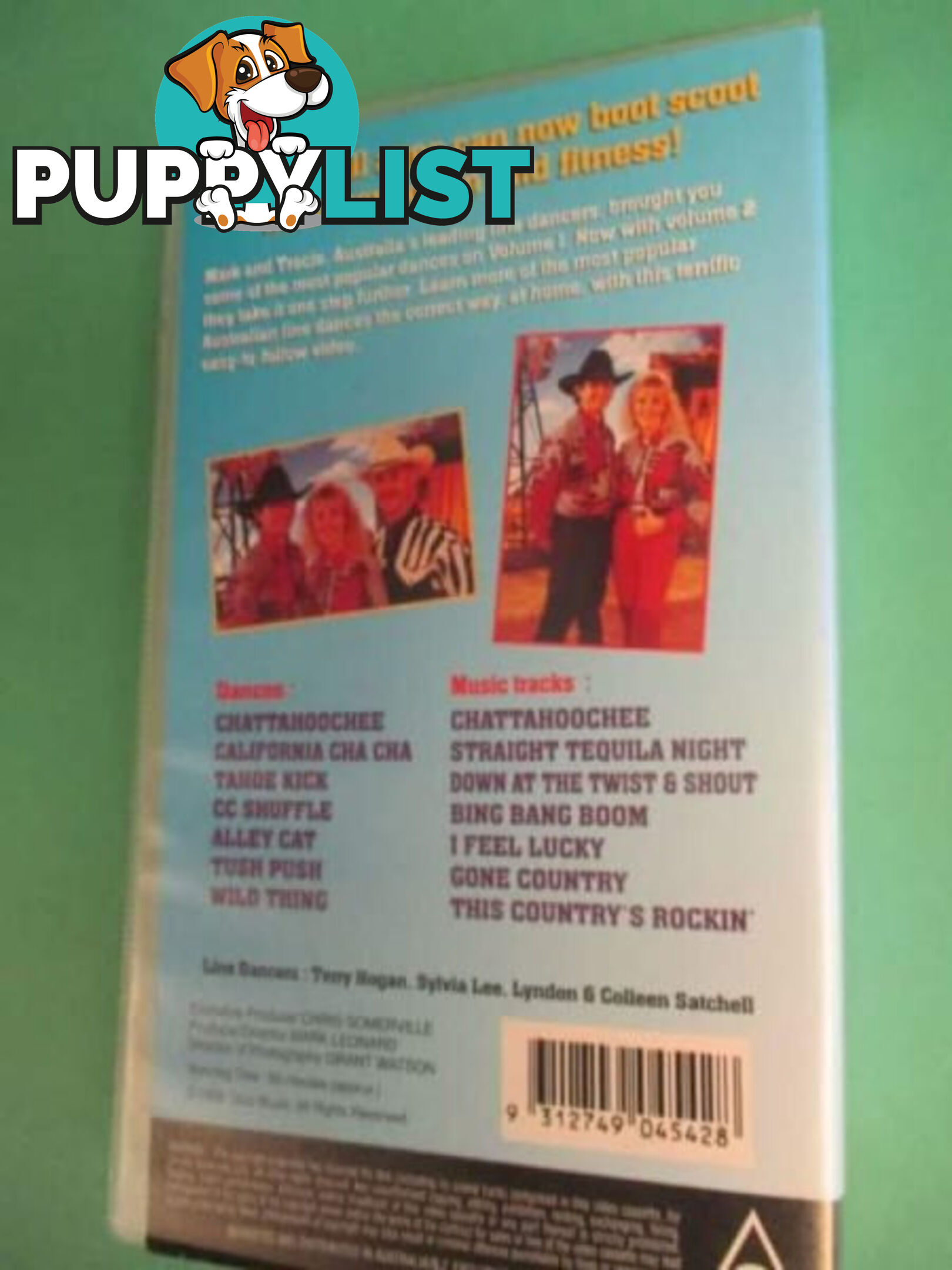 VHS Line Dancing Cassettes New & Preowned $10 For Both-Woodcroft