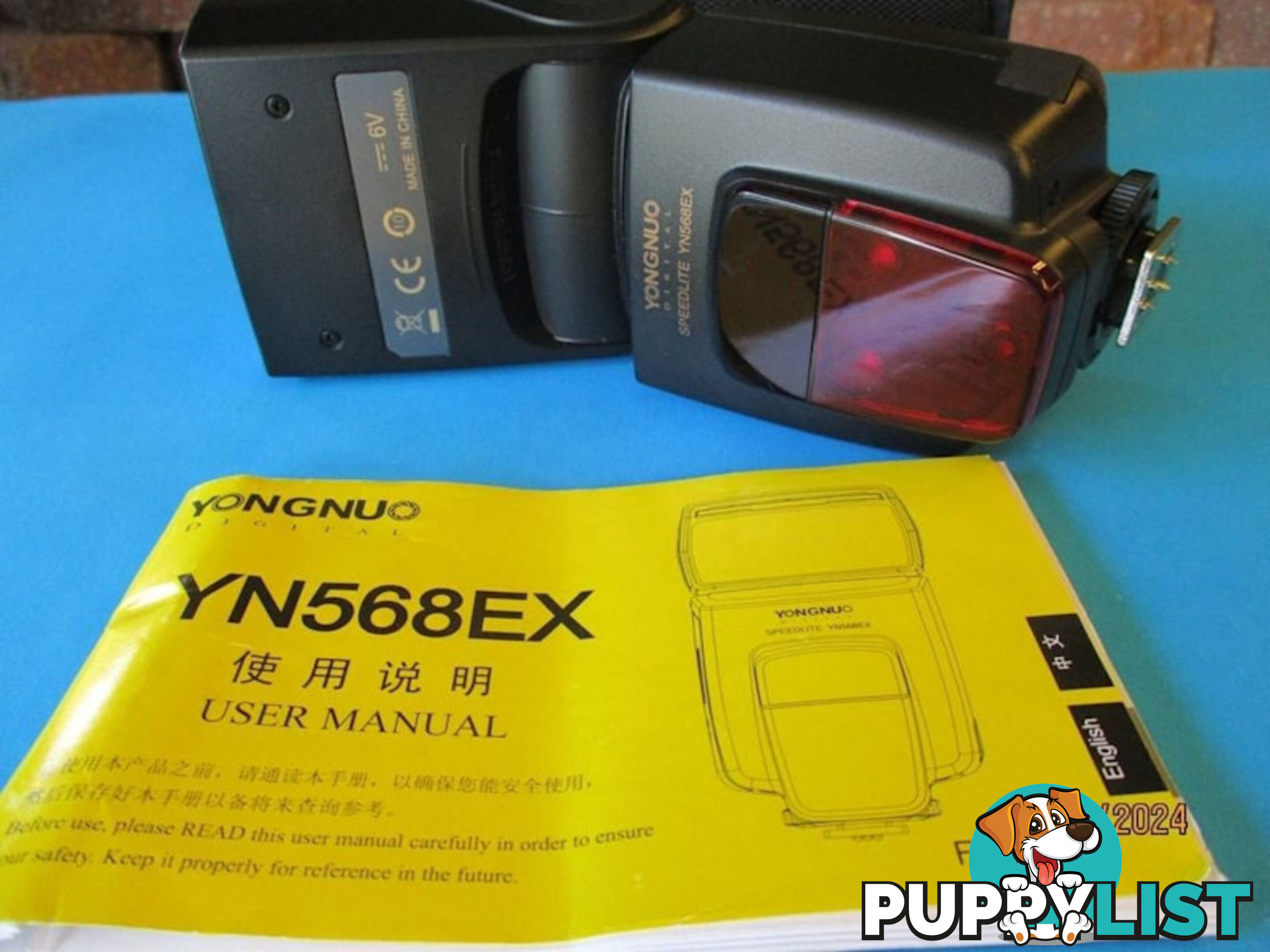 Yongnuo YN568EX-Flash Speedlite For Nikon Mint Condition-Woodcroft