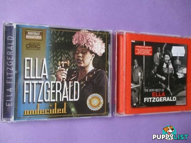 Ella Fitzgerald Cds Mint Condition $5ea-Woodcroft