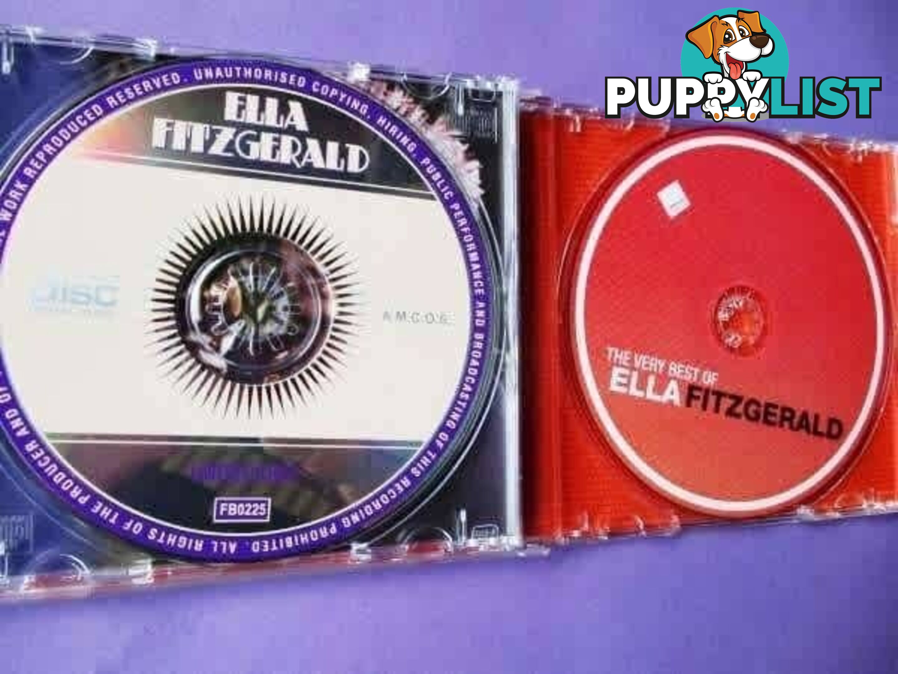 Ella Fitzgerald Cds Mint Condition $5ea-Woodcroft