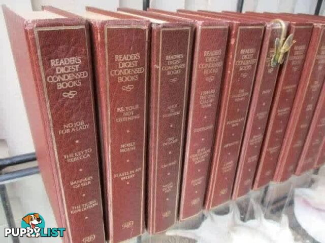 Readers Digest Condensed Books Qty 11 Excellent Cond-Woodcroft