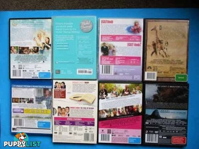 Assorted Dvds- $2ea Woodcroft Or Clarence Gardens Lot 4